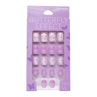 Butterfly Press-On Nails 18-Piece Set