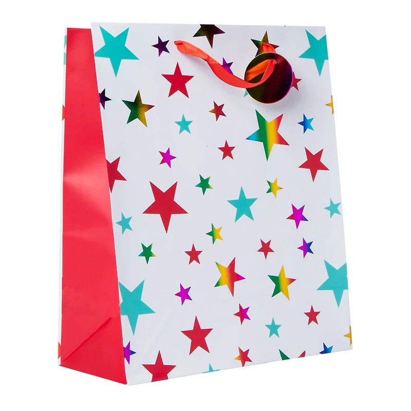 Stars Large Gift Bag 10.37in x 12.75in