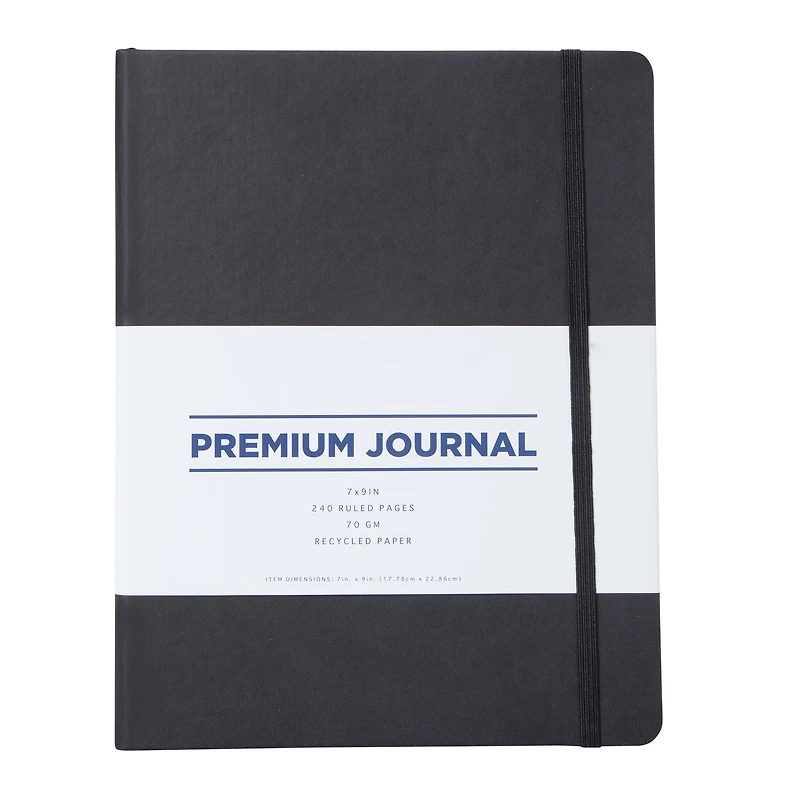 Premium Faux Leather Journal 7in x 9in