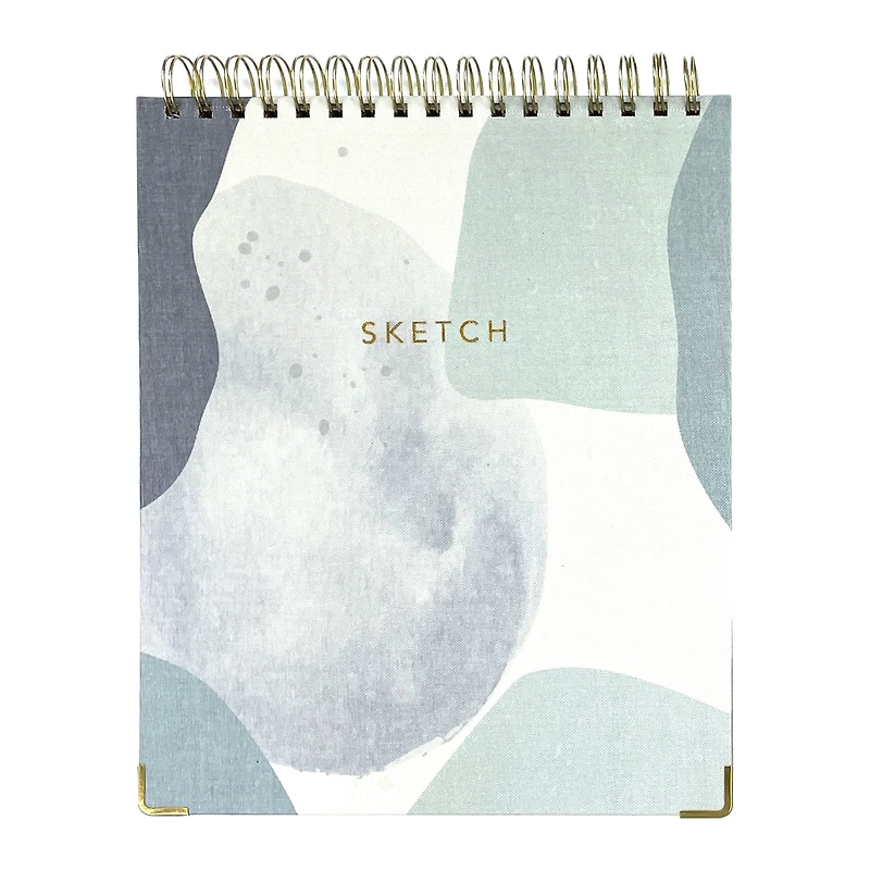 Twin Wire Spiral Bound Linen Sketchbook