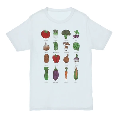 Vegetable Chart Graphic Tee