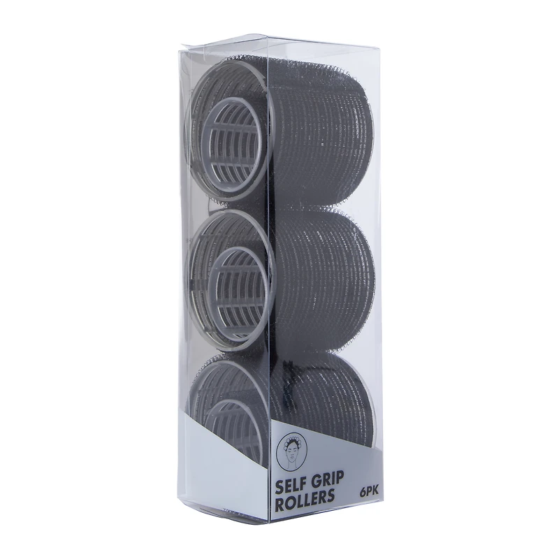 Self-Grip Hair Rollers 6-Pack