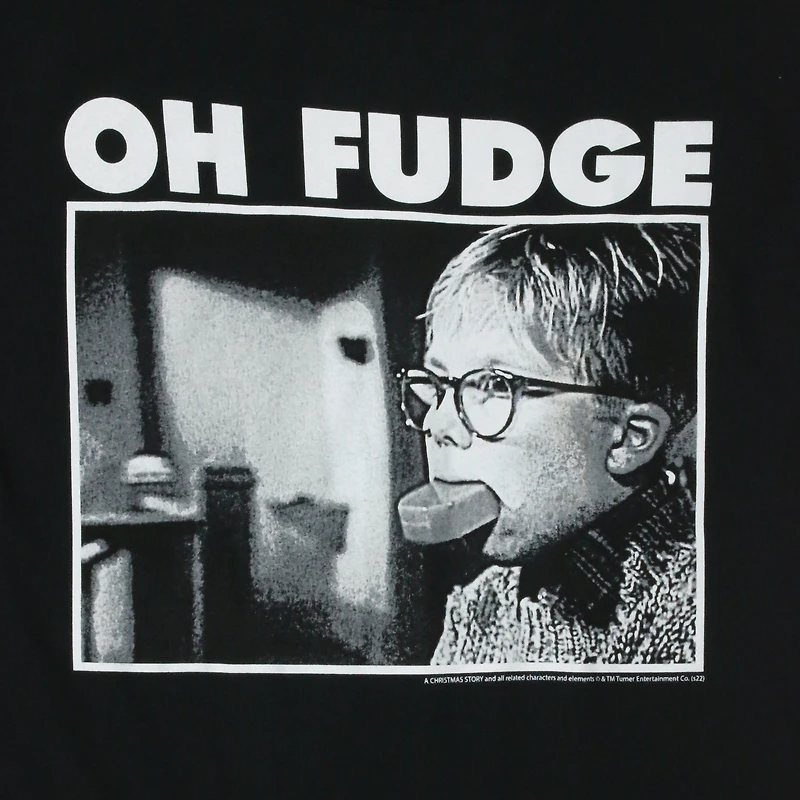 A Christmas Story™ 'Oh Fudge' Graphic Tee - Extra Large