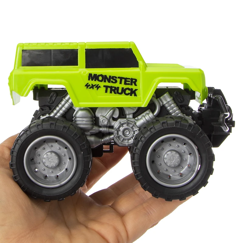 Friction Monster Trucks 2-Pack Set (Styles May Vary)