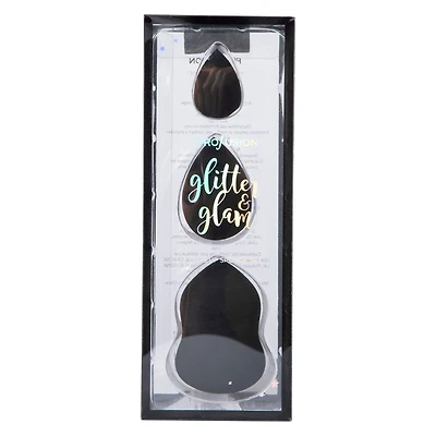 Profusion Glitter & Glam Makeup Sponge Set 3-Piece