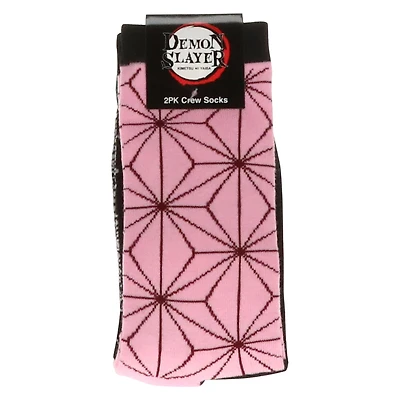 2-Pack Demon Slayer™ Young Mens Crew Socks