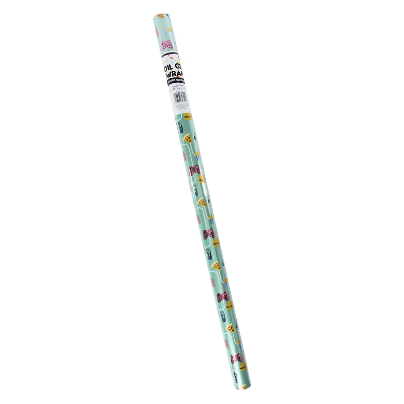 Gamer Wrapping Paper Roll 4ft x 30in