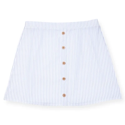 Striped Button Down Co-Ord Skirt