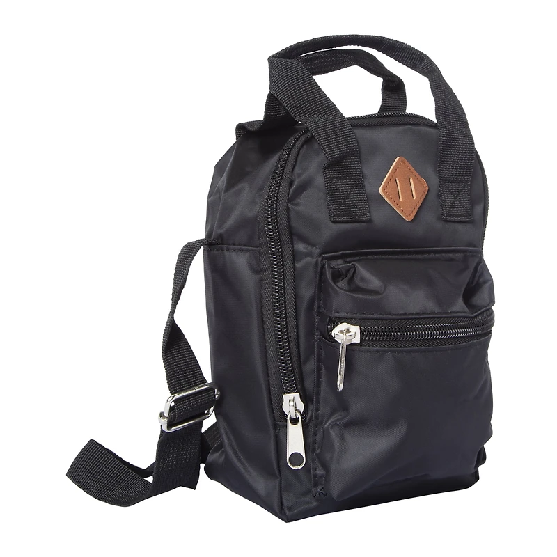 Top Handle Super Mini Crossbody Bag 8in x 6in