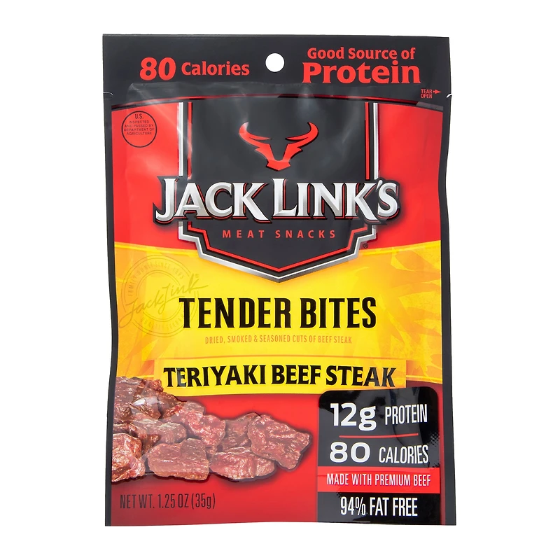 Jack Link's® Tender Bites Teriyaki Beef Steak 1.25oz