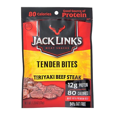Jack Link's® Tender Bites Teriyaki Beef Steak 1.25oz