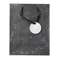 Medium Gift Bag 7in x 9in - Marble & Polka Dots