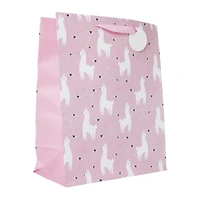 Large Gift Bag - Llama