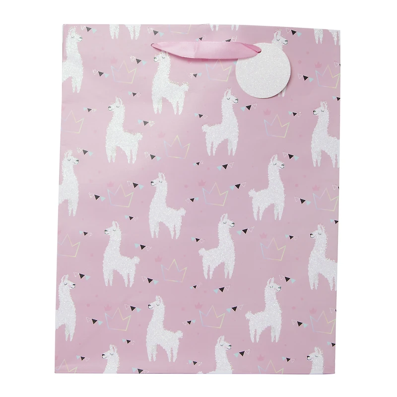 Large Gift Bag - Llama