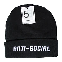 Embroidered Cuff Beanie