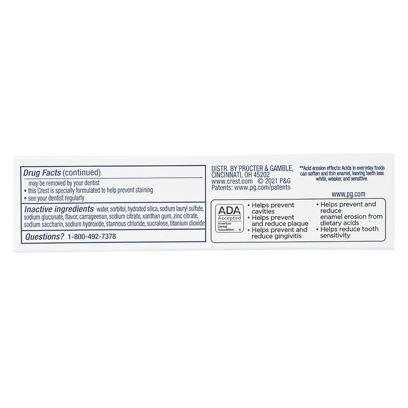 Crest® Pro Health™ Travel Size Toothpaste 0.85oz