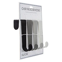 Ombre Over-The-Door Hooks 4-Piece Set
