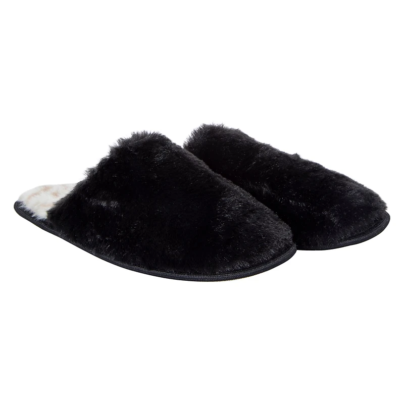 Ladies Faux Fur Slippers