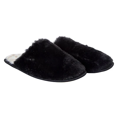 Ladies Faux Fur Slippers