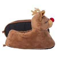 Plush Holiday Slippers