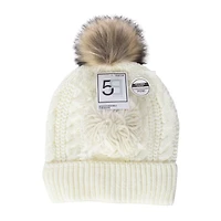 interchangeable Pom Beanie 3-Piece Set