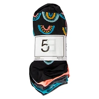 10-Pack Ladies Low Cut Socks - Rainbow