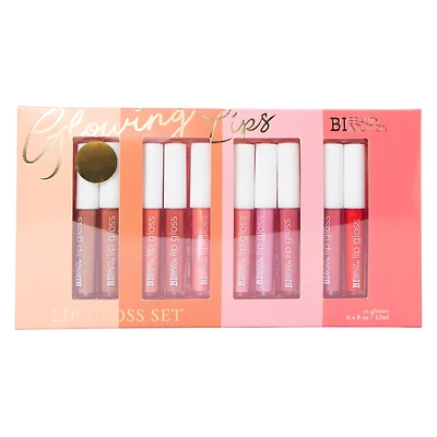 Beauty intuition Glowing Lips 10-Piece Lip Gloss Set