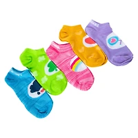 5-Pack Care Bears™ Ladies Low Cut Socks