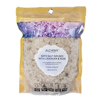 Alchemy Living™ infused Bath Salts 3.1oz - Lavender & Rose