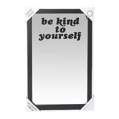 Framed Decorative Mirror 13.7in x 8.6in