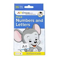 Abcmouse Pre-K Numbers & Letters Flash Cards 36-Count