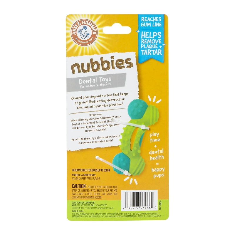 Arm & Hammer™ Nubbies Dental Dog Toy