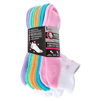 5-Pack Series 8 Fitness™ Ladies Low-Cut Performance Socks - Stars