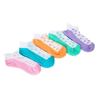 5-Pack Series 8 Fitness™ Ladies Low-Cut Performance Socks - Stars