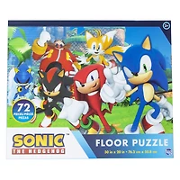 Sonic The Hedgehog™ Floor Jigsaw Puzzle 72-Piece
