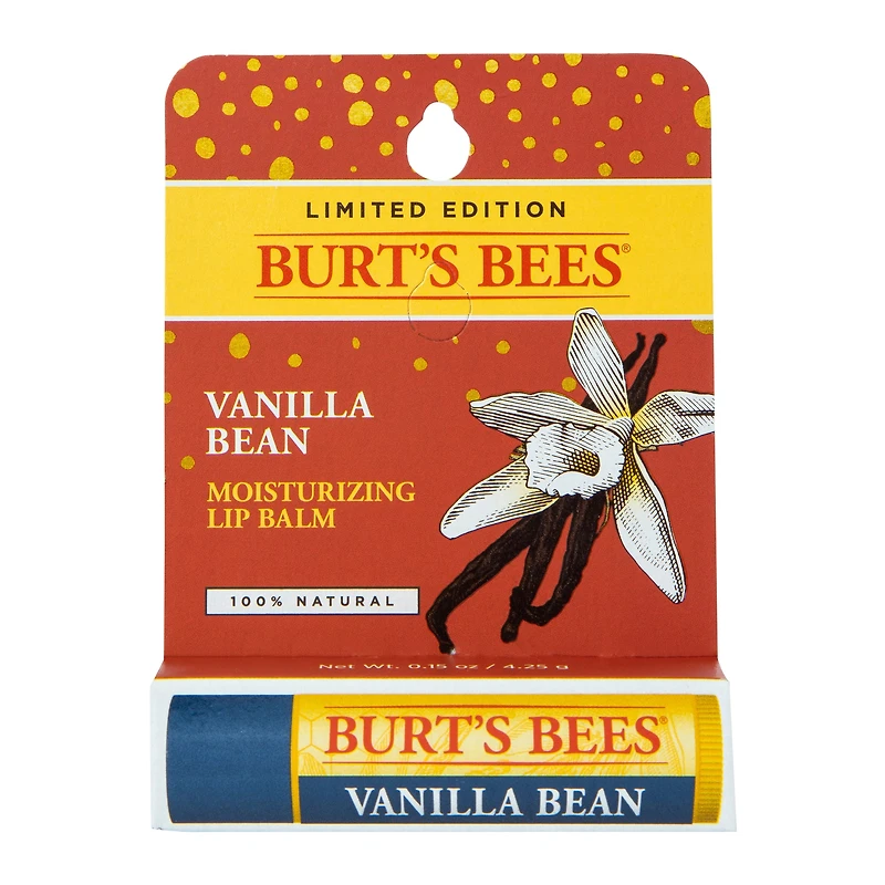 Burt's Bees® Limited Edition Vanilla Bean Lip Balm 0.15oz