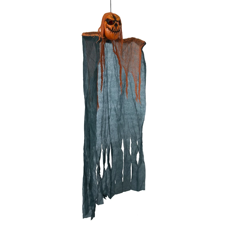 5ft Pumpkin Ghost Hanging Halloween Decor