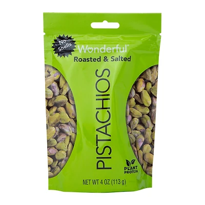 Wonderful® No Shells Roasted & Salted Pistachios 4oz