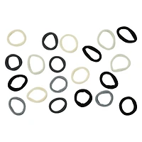 20-Piece Lycra Ponytail Holders
