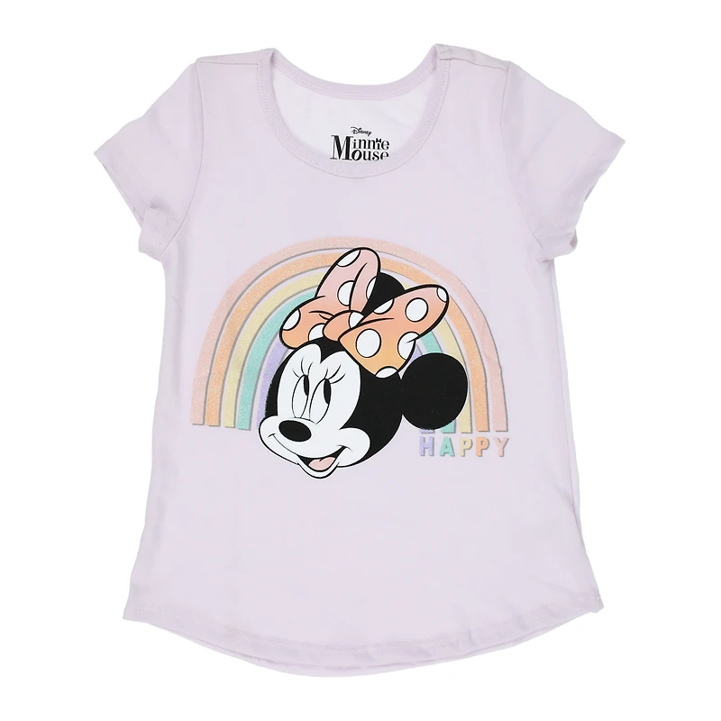 Kid's Minnie Mouse™ Rainbow Graphic Tee