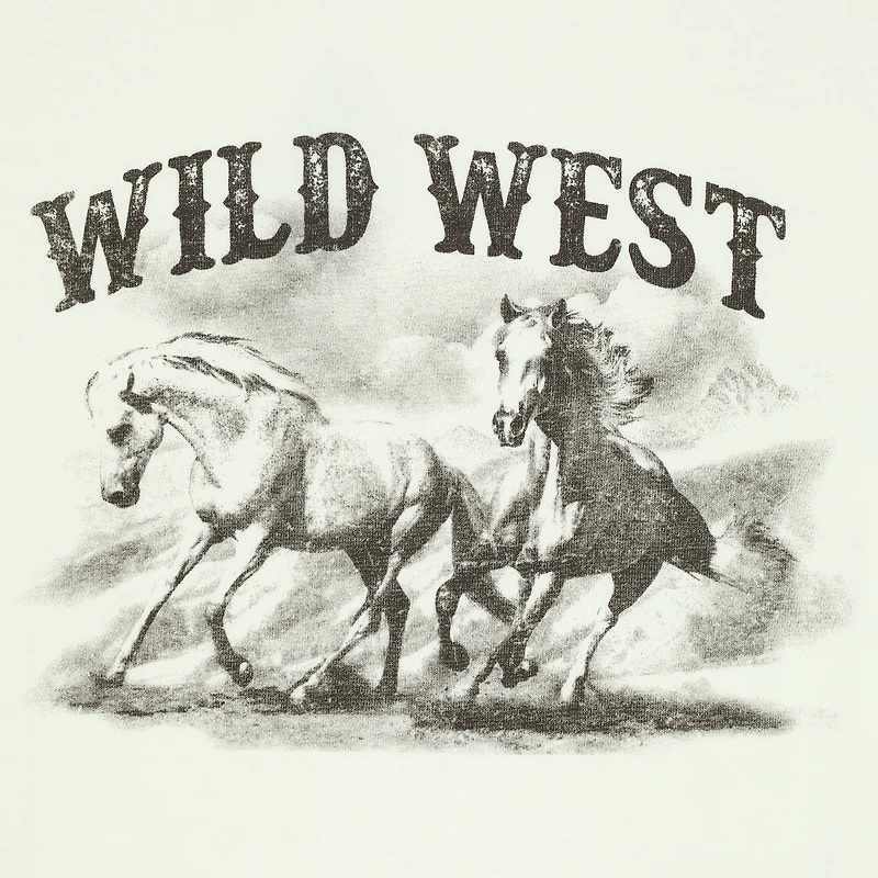 Wild West Horses Graphic Tee