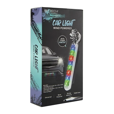 Wind Powered Car Grill Light