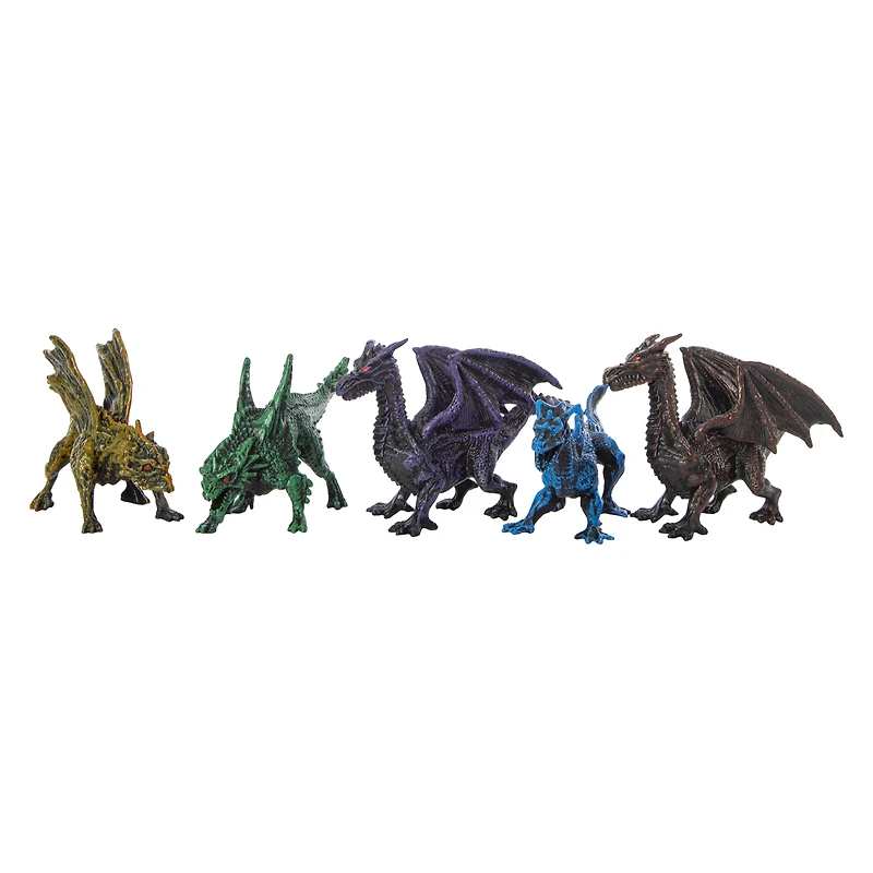 5-Pack My Mini Dragons Toy Set