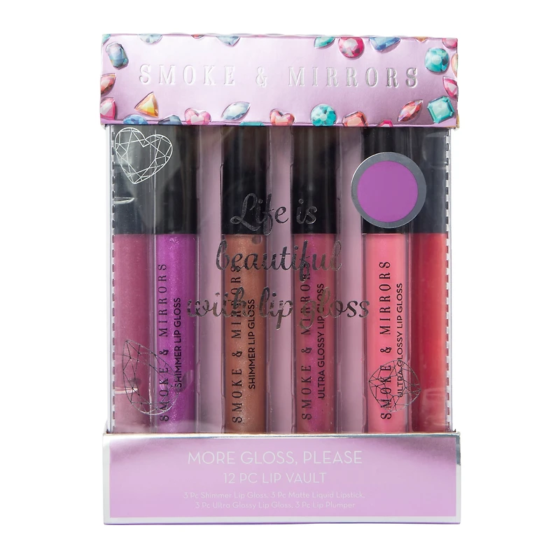 Smoke & Mirrors 12-Piece Lip Vault