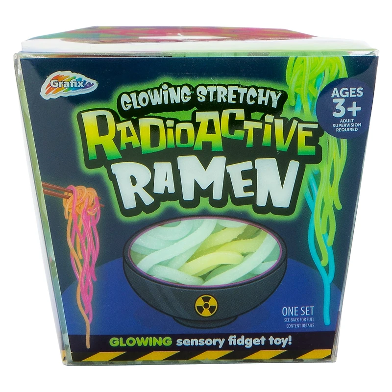 Radioactive Ramen Glowing Sensory Fidget Toy