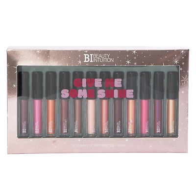 Beauty intuition 'Give Me Some Shine' 10-Piece Lip Gloss Gift Set