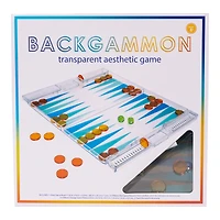 Backgammon: Transparent Aesthetic Game