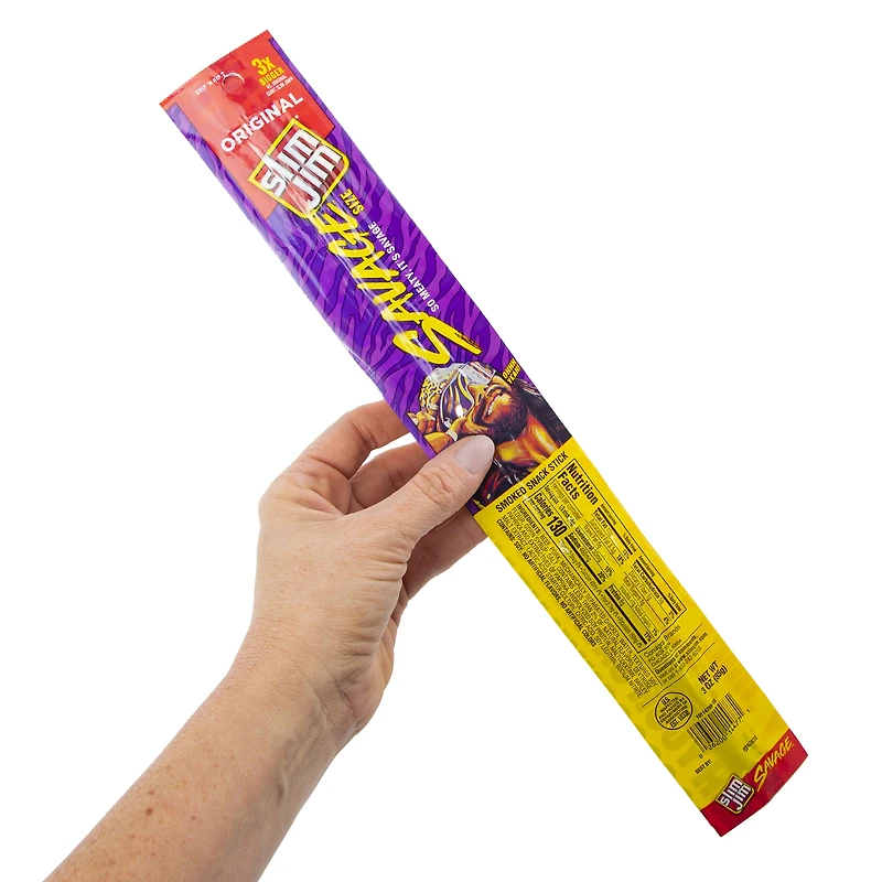 Slim Jim® Savage™ Size Original Smoked Snack Stick 3oz