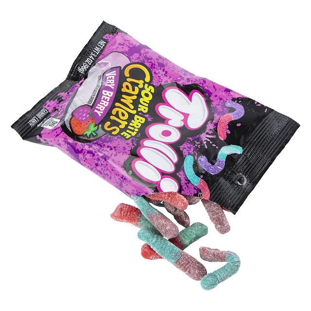 Fruit Punch Trolli Gummy Worms Walmart Trolli Sour Brite Crawlers Fruit Punch Bag All City Candy