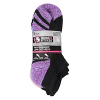 5-Pack Series-8 Fitness™ Ladies Performance Low-Cut Socks